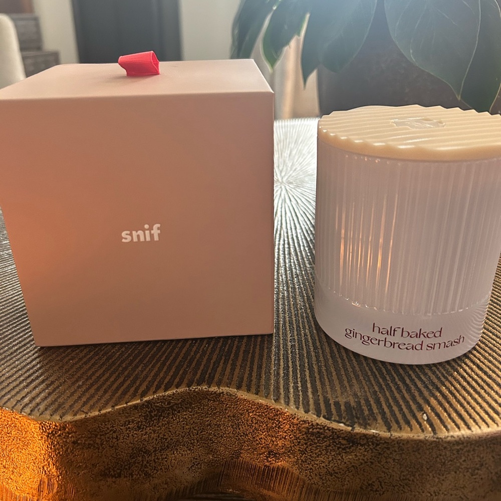 Snif Half Baked Harvest Candle NIB